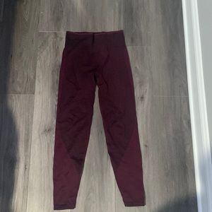 maroon PINK leggings